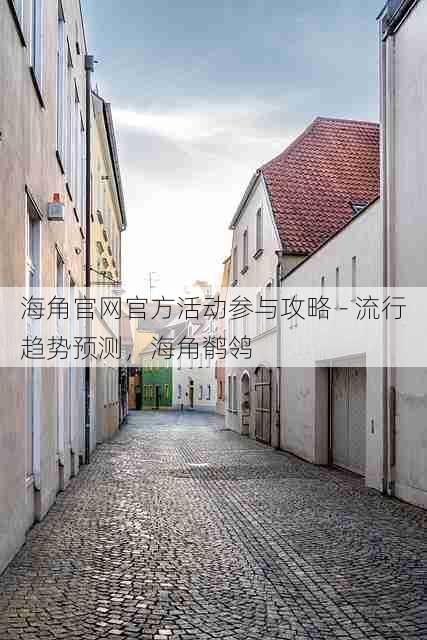 海角官网官方活动参与攻略 - 流行趋势预测，海角鹡鸰