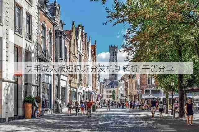 快手成人版短视频分发机制解析-干货分享